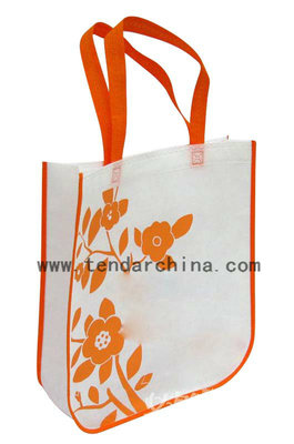 綠色白字無紡布袋 環保理念與實用價值的完美融合